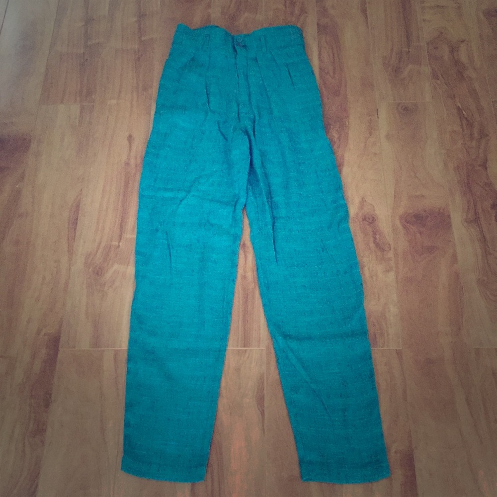 Vintage Jibs Teal Pants